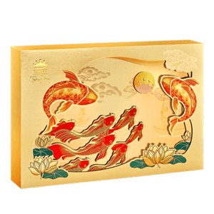 Hộp bánh trung thu Trăng Vàng Hoàng Kim Vinh Hoa (Vàng)