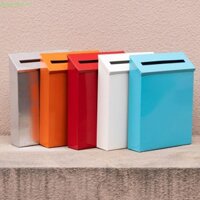 Hộp báo DAPPERGENT, Hộp thư kim loại treo tường sáng tạo, Hộp đựng đồ sắt đa chức năng Hộp Email tối giản tại nhà