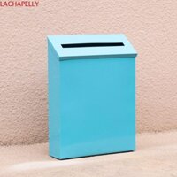 Hộp báo LACHAPELLY, Hộp thư kim loại treo tường bằng sắt, Hộp thư lưu trữ Cây hộp thư đến đa chức năng tối giản sáng tạo
