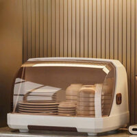 Hộp bảo quản cốc để bàn có nắp , giá úp bình sữa , giá úp cốc , chén , ly có nắp đậy trong suốt