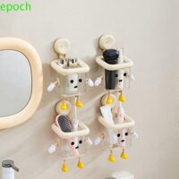 Hộp Bảo Quản EPOCH, Không Khoan Treo Tường Giá Để Đồ, Nhựa Đa Năng Bền Tiết Kiệm Không Gian Phòng Tắm Kệ Lược