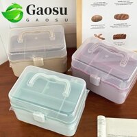 Hộp Bảo Quản GAOSU, Hộp Đựng Trang Sức Dung Tích Lớn Hộp Bảo Quản 2 Lớp, Cầm Tay Chống Bụi Nhựa Móng Tay Nghệ Thuật Hộp Đựng Máy Tính Để Bàn Lưu Trữ