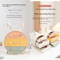 #Hộp Bảo Quản Máy Tính Để Bàn,Hộp Ngăn Kéo Nhiều Lớp Ký Túc Xá Giá Trị Cao Bàn Học Sinh Mỹ Phẩm Nhiều Ngăn Kéo Siêu Cute