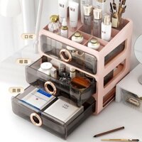 Hộp bảo quản mỹ phẩm để bàn bàn trang điểm sản phẩm chăm sóc da kệ son môi tổ chức bàn ngăn kéo loạ