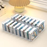 Hộp Bảo Quản Thẻ Thanh Thẻ Nhỏ Hộp Thẻ Little Pony Mù Chống Bụi Acrylic Trong Suốt Hộp Đựng Thẻ