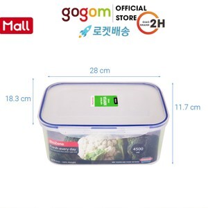 Hộp bảo quản thực phẩm ngăn mát BioZone KB-CO4500P