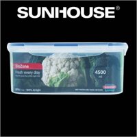 Hộp bảo quản thực phẩm ngăn mát 4500ml SUNHOUSE BioZone KB-CO4500P