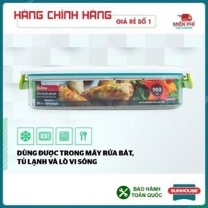 Hộp bảo quản thực phẩm thông minh BioZone chia ngăn KB-SM900S2