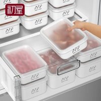 Hộp Bảo Quản Tủ Lạnh Nhật Bản Tidy-up Hộp Giữ Tươi Cấp Thực Phẩm Đông Lạnh Chuyên Dụng Làm Việc Chuẩn Bị Món Ăn Một Tuần Hộp Cơm Trưa Kín 3.29