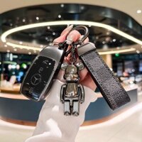 Hộp bảo vệ chìa khóa Benz Benz có sẵn Hộp đựng chìa khóa trong suốt amg CLA W205 w213 GLC300 E250 C300 Hộp đựng chìa khóa