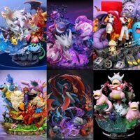 Hộp Bí Ẩn Hộp Mù Pokemon Bỏ Túi Quái Vật Hình Rayquaza Kyogre Raikou Entei Hình Búp Bê PVC Trang Trí Nhà Đồ Trang Trí Sưu Tập Tượng Hoàn Hảo Cho Người Hâm Mộ Anime