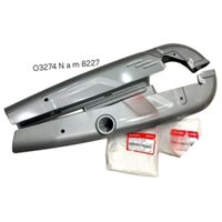Hộp bọc xích, che sên cacte WAVE S110, RSX, BLADE.... xám zin Honda
