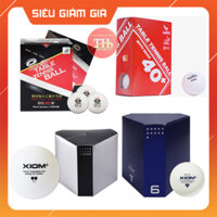 Hộp Bóng Bàn Yinhe, Kamito, Xiom, Unrex, Tibhar 3 Sao 40+ thi đấu chính hãng (Hộp 6 Quả)