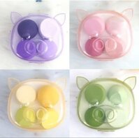 Hộp bông mút trang điểm con heo (Kiện 200 hộp)
