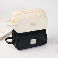 hộp bút 1k freeship hộp bút cute giá rẻ 1k Túi đựng bút đơn giản túi đựng bút chì phong cách instagram giá trị cao túi đựng văn phòng phẩm nhiều tầng cầm tay xách tay dung tích lớn 2024 nữ sinh trung học phổ thông sinh viên đại học mẫu mới không đụng hàng