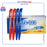 Hộp bút bi Thiên Long TL-023 có 3 màu đỏ, xanh, đen là dụng cụ học tập cho mọi lứa tuổi và nhân viên văn phòng