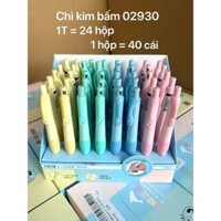 Hộp Bút Chì Cá Heo Tập Viết - Bút Chì Bấm 2B Giúp Bé Cầm Bút Đúng Tư Thế Viết Lâu Không Đau, Không Mỏi Tay (Hộp 40 Bút)