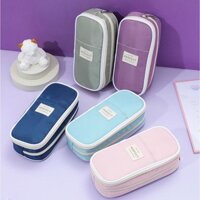 Hộp bút chì Macaron văn phòphẩm, vẻ ngoài cao cấp, hộp bút chì đa lớp cho học sinh, hộp bút chì dung tích lớn cho bé gái, hộp văn phòphẩm 824 Wu 7YBZ