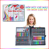 Hộp Bút Chì Màu 168 Món Kid's Art Set Back To School Cho Bé