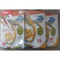 HỘP BÚT CHÌ MÀU DELI 36 MÀU