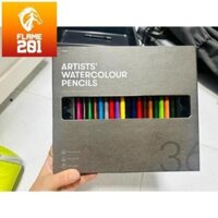 Hộp Bút Chì Màu TYPO 18 Cây - Watercolour Pencils chính hãng