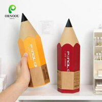 Hộp bút chì ORNOOU, Hộp đựng bút chì nắp chống bụi bằng nhựa, Đồ dùng học tập đa chức năng Dung tích lớn Hộp đựng bút hoạt hình dễ thương Quà tặng cho bé gái