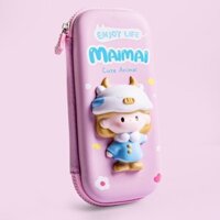 Hộp bút chống dơ chống thấm nước vịt B Duck cho học sinh-hộp đựng bút 3d có thú dẻo tại Nguyễn Gia group Quận 5 Cao Đạt: