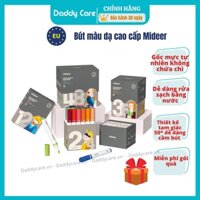 Hộp Bút Dạ Màu Nước An Toàn cho bé Washable Marker Mideer, bộ bút highlight - 12 màu
