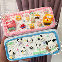 Hộp bút DIY cao cấp, đồ chơi DIY thủ công cho bé gái, họa tiết SpongeBob dễ thương, GQHW