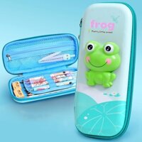 Hộp bút hình ếch Frog chống dơ chống thấm nước-hộp đựng bút 3d có thú dẻo tại Nguyễn Gia group Quận 5 Cao Đạt: