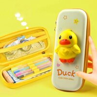 Hộp bút hình vịt Duck chống dơ chống thấm nước-hộp đựng bút 3d có thú dẻo tại Nguyễn Gia group Quận 5 Cao Đạt: