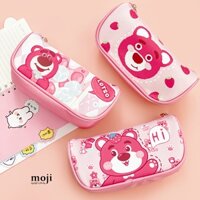 Hộp bút lớn TS Gấu dâu Lotso fruit strawberry ice 9x21