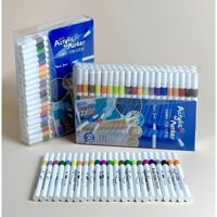 Hộp Bút Màu Acrylic Marker 60 Màu Cao Cấp Vẽ Trên Mọi Chất Liệu