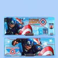 Hộp bút nam châm 2 ngăn + gọt chì