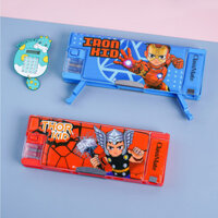 Hộp Bút Nam Châm CLASSMATE Hình Siêu Anh Hùng Dễ Thương, Nhiều Ngăn, Có Gọt Chì Cho Bé PB02-SK