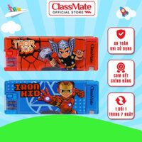 Hộp Bút Nam Châm CLASSMATE Hình Siêu Anh Hùng Dễ Thương, Nhiều Ngăn, Có Gọt Chì Cho Bé PB02-SK