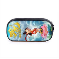 Hộp bút Nezha: Con của Rồng cho bé trai, học sinh tiểu học, túi văn phòng phẩm chống nước cho bé trai và bé gái - ww19 7T28