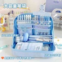 hộp bút nhiều ngăn hộp bút cute giá rẻ 1k Túi đựng bút đựng bút dung tích lớn dopamine cho nữ sinh trung học