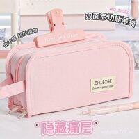 Hộp bút trong suốt cho thẻ, túi anime Pain, dung tích lớn cho nữ sinh trung học, phong cách Ins mới 2025, hộp văn phòng phẩm dung tích nhỏ, hộp bút Pain với thiết kế độc đáo