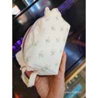 Hộp Bút Vintage/ Mini Pouch/ Túi Đựng Đồ Makeup phối ren