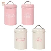 Hộp Cà Phê Đa Năng Bột Gạo Bảo Quản Thực Phẩm Bình Cà Phê Đường Hộp Đựng Bánh Quy Thiếc Cho Cafe Ăn Tối Nhà Bếp Thanh Thức Ăn