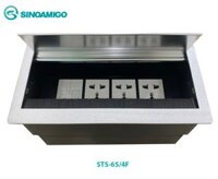 Hộp cắm ổ điện âm bàn sinoamigo STS-6S/f4 cao cấp