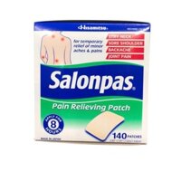 Hộp cao dán giảm đau Salonpas - Hàng xách tay Mỹ