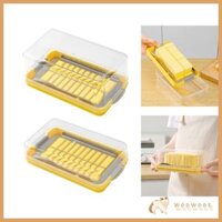 Hộp cắt bơ WOOW Hộp đựng bơ bằng nhựa trong suốt Dễ sử dụng Đĩa bơ