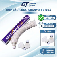 Hộp cầu lông 12 quả Guangyu lông ngỗng ổn định chắc chắn chính hãng