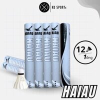 Hộp Cầu Lông Thi Đấu Hải Âu Bạc Chính Hãng Chuẩn Thi Đấu Tập Luyện 12 Quả