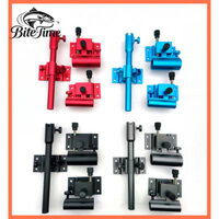 Hộp Câu Phụ Kiện Nhôm Hợp Kim Magiê Bảo Vệ Cá Mồi Khay Giá Bộ Ba Mảnh Đường Kính Ống 22mm