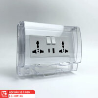 Hộp che ổ điện cho ổ chữ nhật IP55 LG-HM146