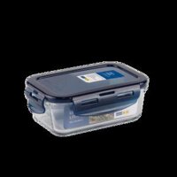 Hộp Chef lock thủy tinh chữ nhật 350ml - 6088 || Chef lock glass food container 350ml - 6088