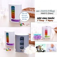 HỘP CHIA THUỐC 7 NGÀY - 7 TẦNG